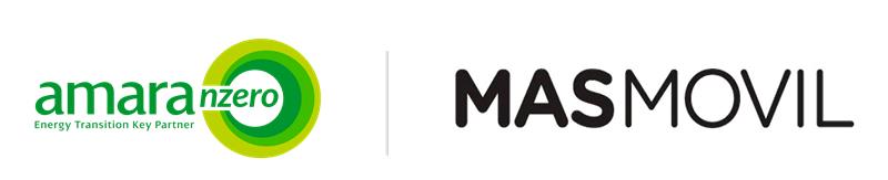 Logo Amara NZero y Más Móvil